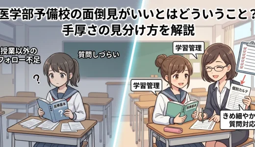 医学部予備校の面倒見がいいとはどういうこと？手厚さの見分け方を解説