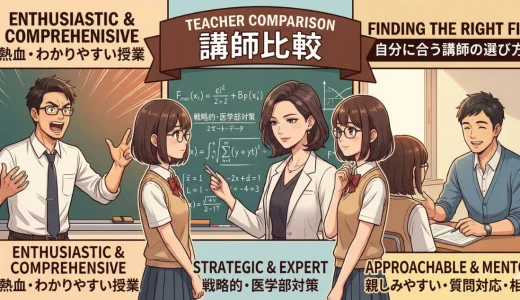 医学部予備校の講師は何を基準に見るべき？わかりやすさ以外の比較ポイントを解説