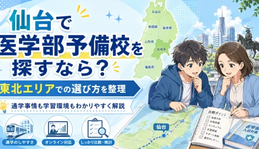 仙台の医学部予備校を探すなら？東北エリアでの選び方を解説