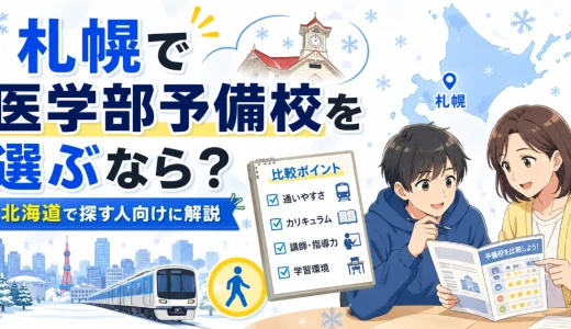 札幌の医学部予備校を選ぶなら？北海道で探す人向けに解説