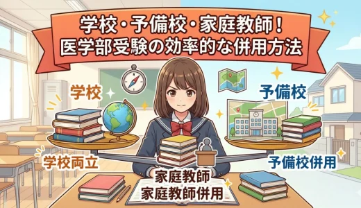 医学部予備校の併用はあり？学校・家庭教師・予備校をどう組み合わせるか徹底解説