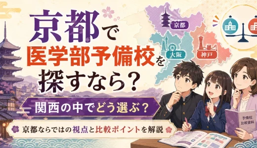 京都の医学部予備校を探すなら？関西の中でどう選ぶかを解説