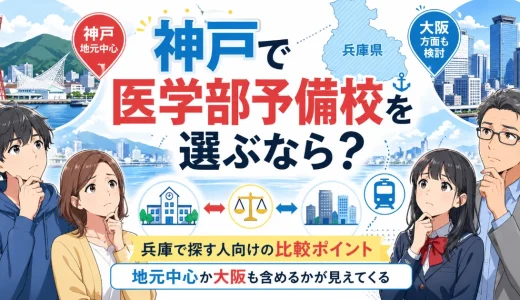 神戸の医学部予備校を選ぶなら？兵庫で探す人向けに比較ポイントを解説