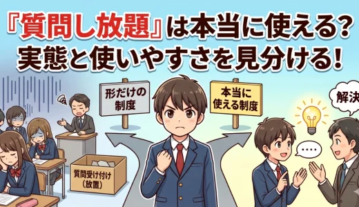医学部予備校の「質問し放題」は本当に使える？実態の見方を解説