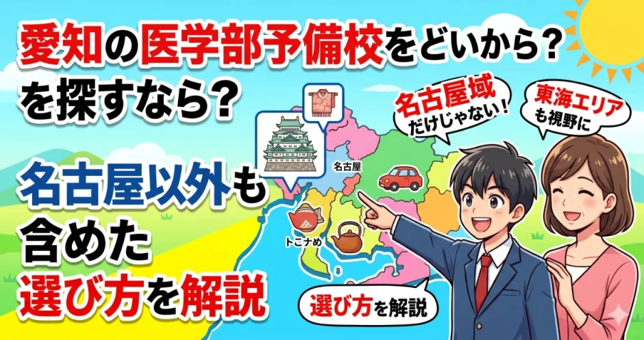 愛知の医学部予備校を探すなら？名古屋以外も含めた選び方を解説