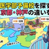 関西で医学部予備校を探すなら？大阪・京都・神戸の違いを解説