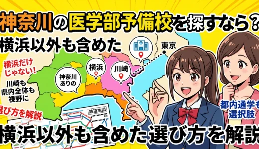神奈川の医学部予備校を探すなら？横浜以外も含めた選び方を解説