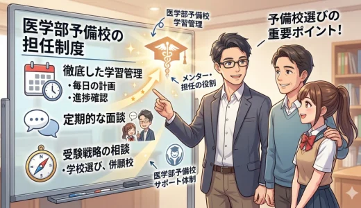医学部予備校の担任制度とは？学習管理や面談の役割をわかりやすく解説