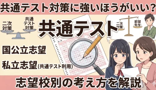 医学部予備校は共通テスト対策に強いほうがいい？志望校別の考え方を解説