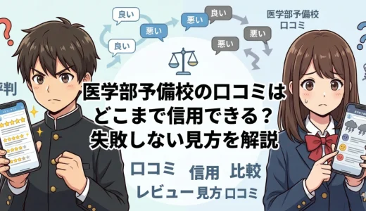 医学部予備校の口コミはどこまで信用できる？失敗しない見方を解説