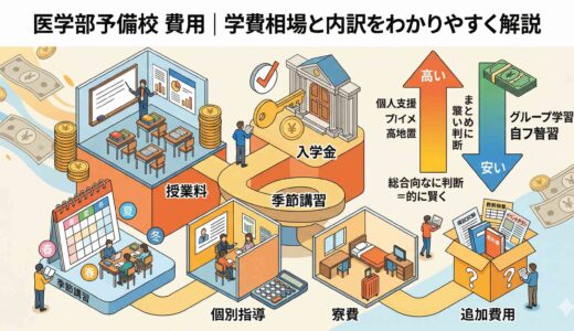 医学部予備校の費用はいくら？学費相場と内訳をわかりやすく解説