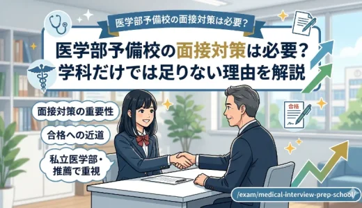 医学部予備校の面接対策は必要？学科だけでは足りない理由を解説