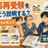 医学部再受験を家族にどう説明する？反対されたときの考え方を解説