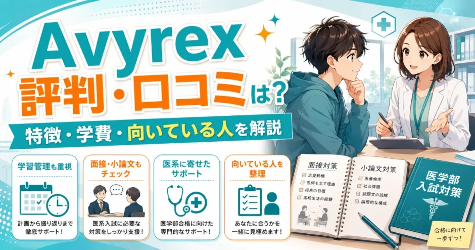 Avyrexの評判・口コミは？特徴・学費・向いている人を解説