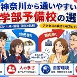 神奈川県から通いやすい医学部予備校は？横浜・川崎・都内での考え方を解説