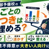 医学部予備校の「科目ごとのばらつき」はどう埋める?得意不得意が大きい人向けに解説