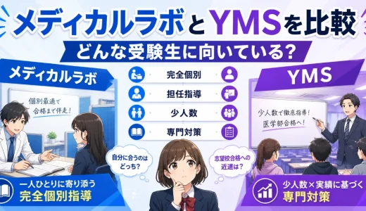 メディカルラボとYMSを比較｜どんな受験生に向いているかを解説