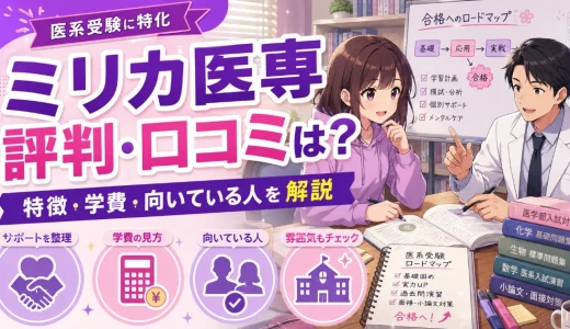 ミリカ医専の評判・口コミは？特徴・学費・向いている人を解説