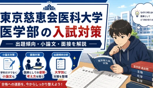 東京慈恵会医科大学 医学部の入試対策｜出題傾向・小論文・面接を解説
