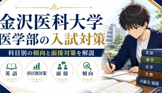金沢医科大学 医学部の入試対策｜科目別の傾向と面接対策を解説